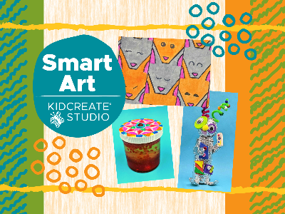 Kidcreate Studio - Broomfield. Smart Art Homeschool Weekly Class (5-12 Years)