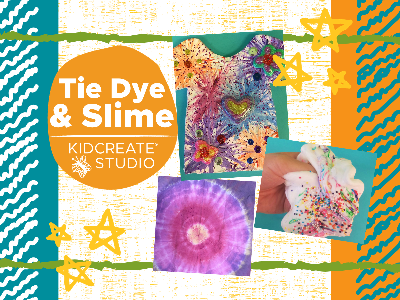 Kidcreate Studio - Woodbury. Tie Dye & Slime Mini-Camp (4-9 Years)