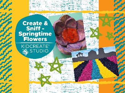 Create & Sniff-Springtime Flowers Workshop (5-12 Years)