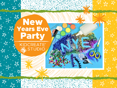 Kidcreate Studio - San Antonio. New Year's Eve Party Workshop (4-12 Years)