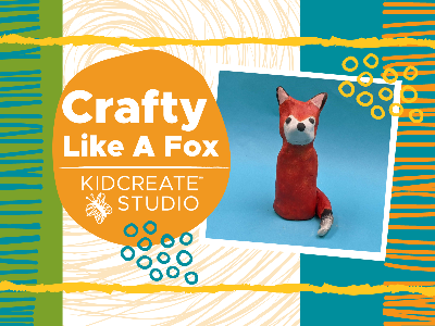 WELCOME WEEK- 50% OFF! Crafty Like a Fox Workshop (4-12 Years)